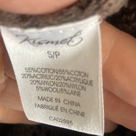 Kismet brown knit shrug - Picture 4 of 4